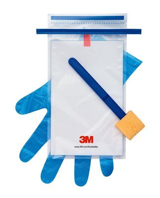 3m? ssl10nb2g海綿涂抹棒，含10毫升中和緩沖液和手套 ，100套/箱