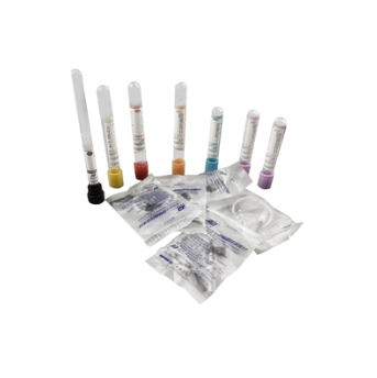 促凝管（促凝劑）采血管， 桔黃色3ml