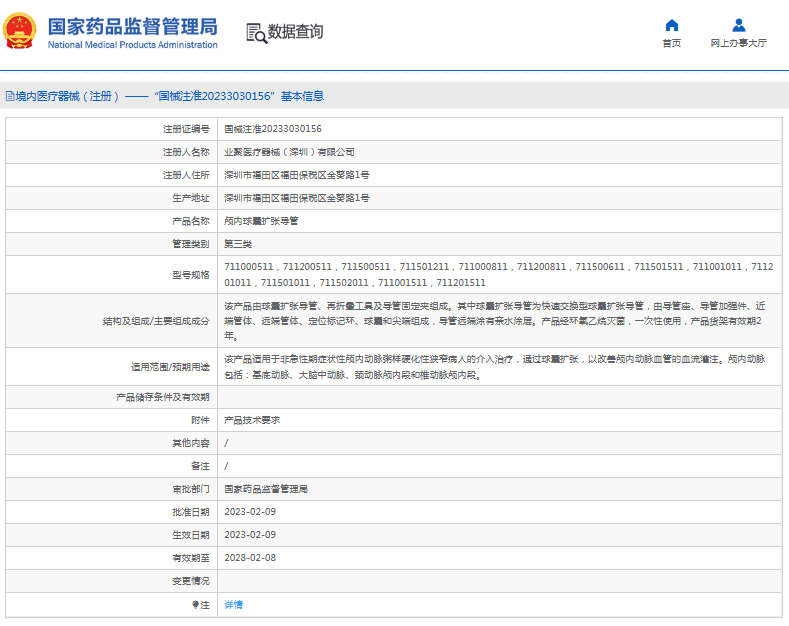 顱內(nèi)球囊擴張導(dǎo)管711500511，7115012111.png