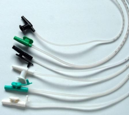 一次性使用引導(dǎo)型吸痰管單通道型、雙通道型
